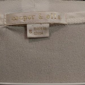 Cooper & Ella white blouse